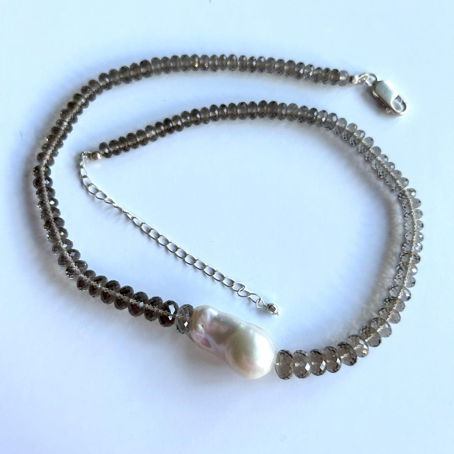 Ädelsten Baroque Pearl Smoky Quartz