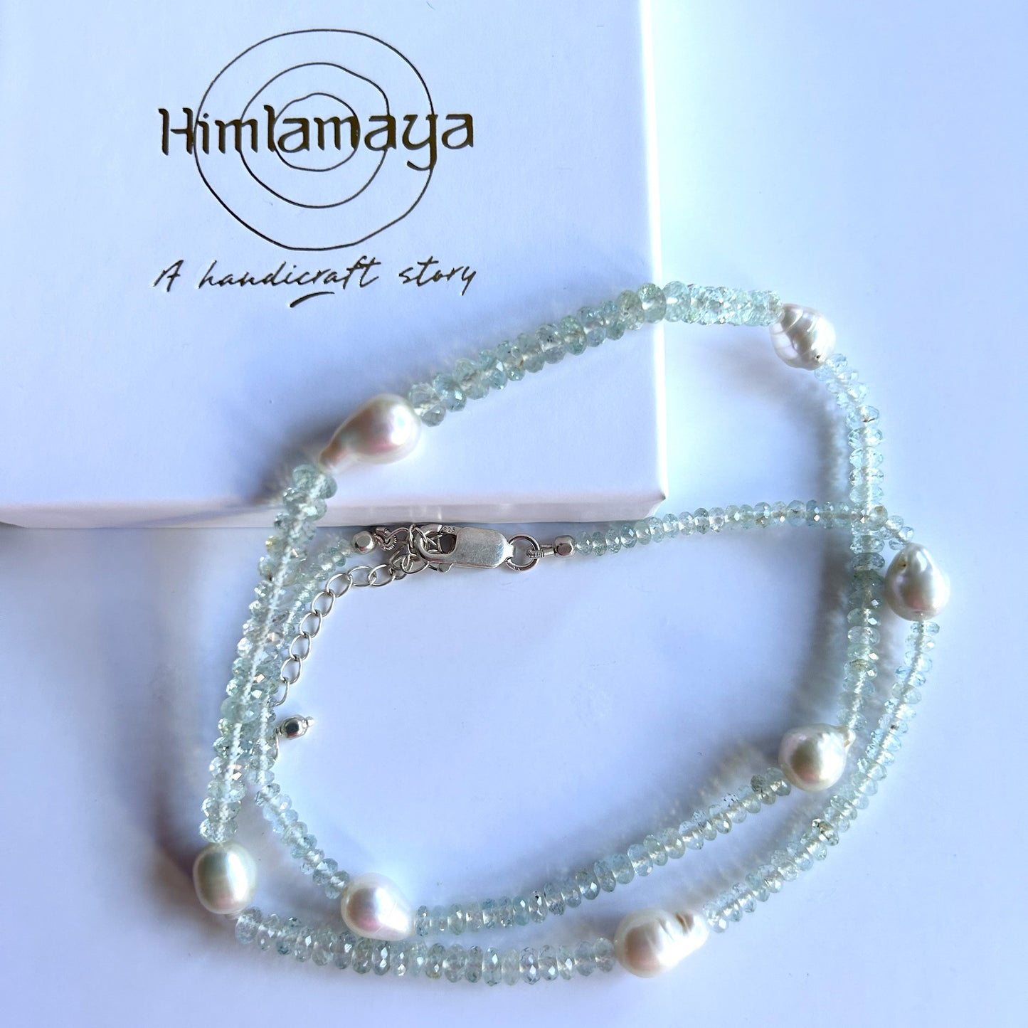Ädelsten Baroque Pearl Aquamarine