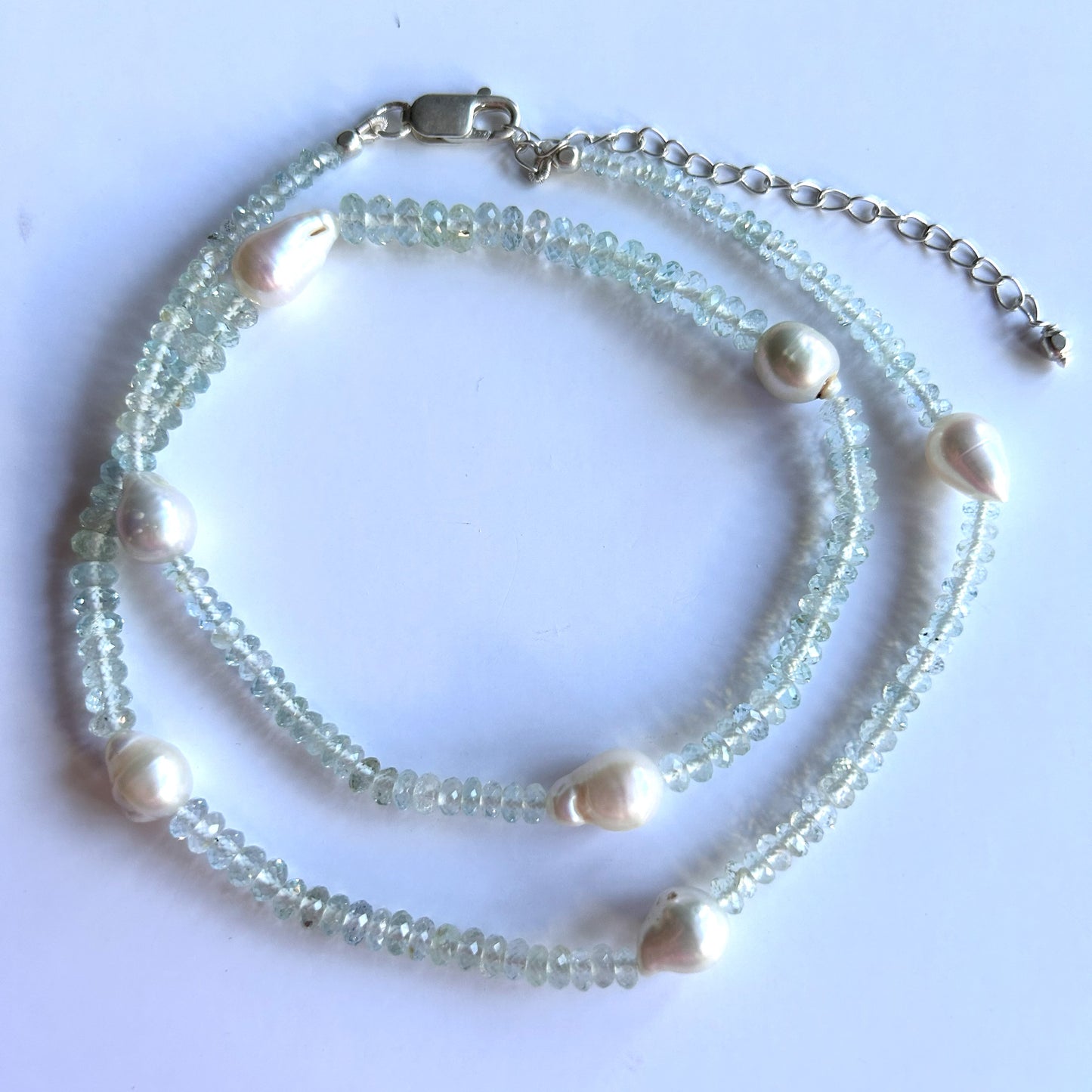Ädelsten Baroque Pearl Aquamarine