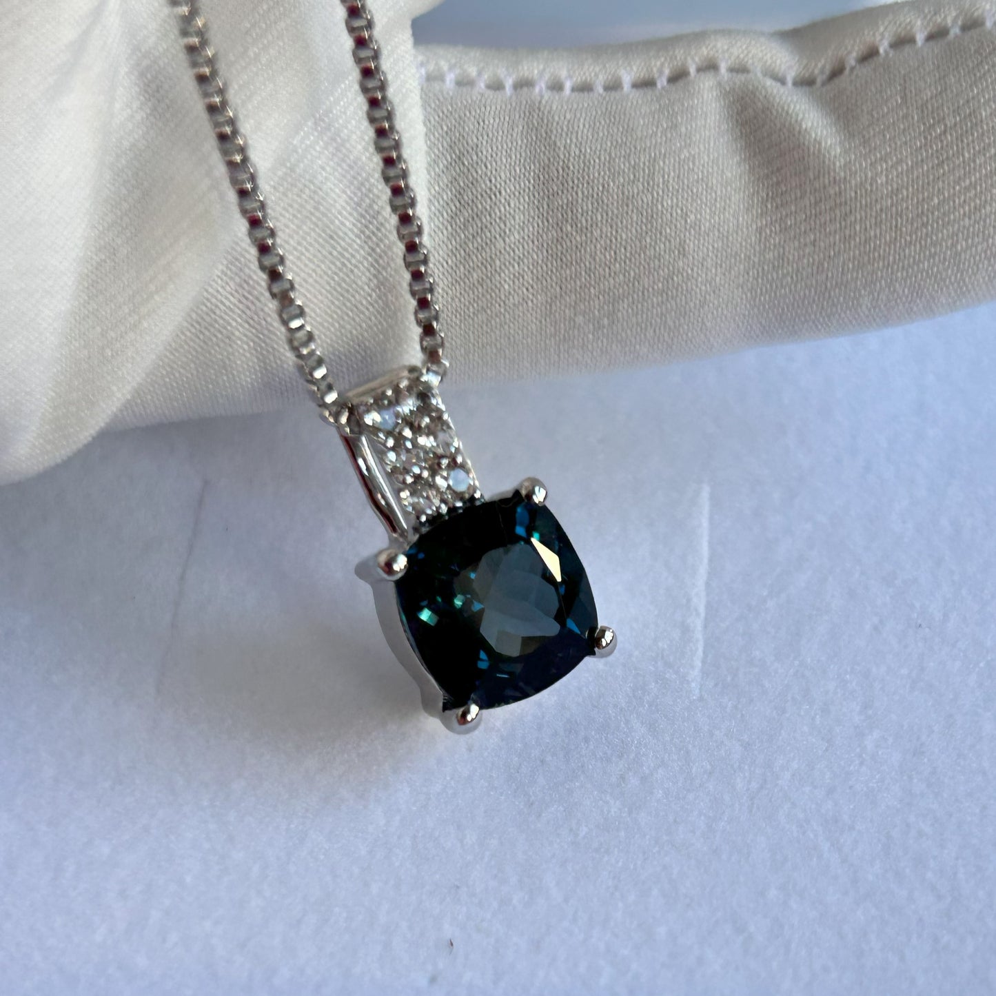 Ädelsten London blue Topaz White Topaz