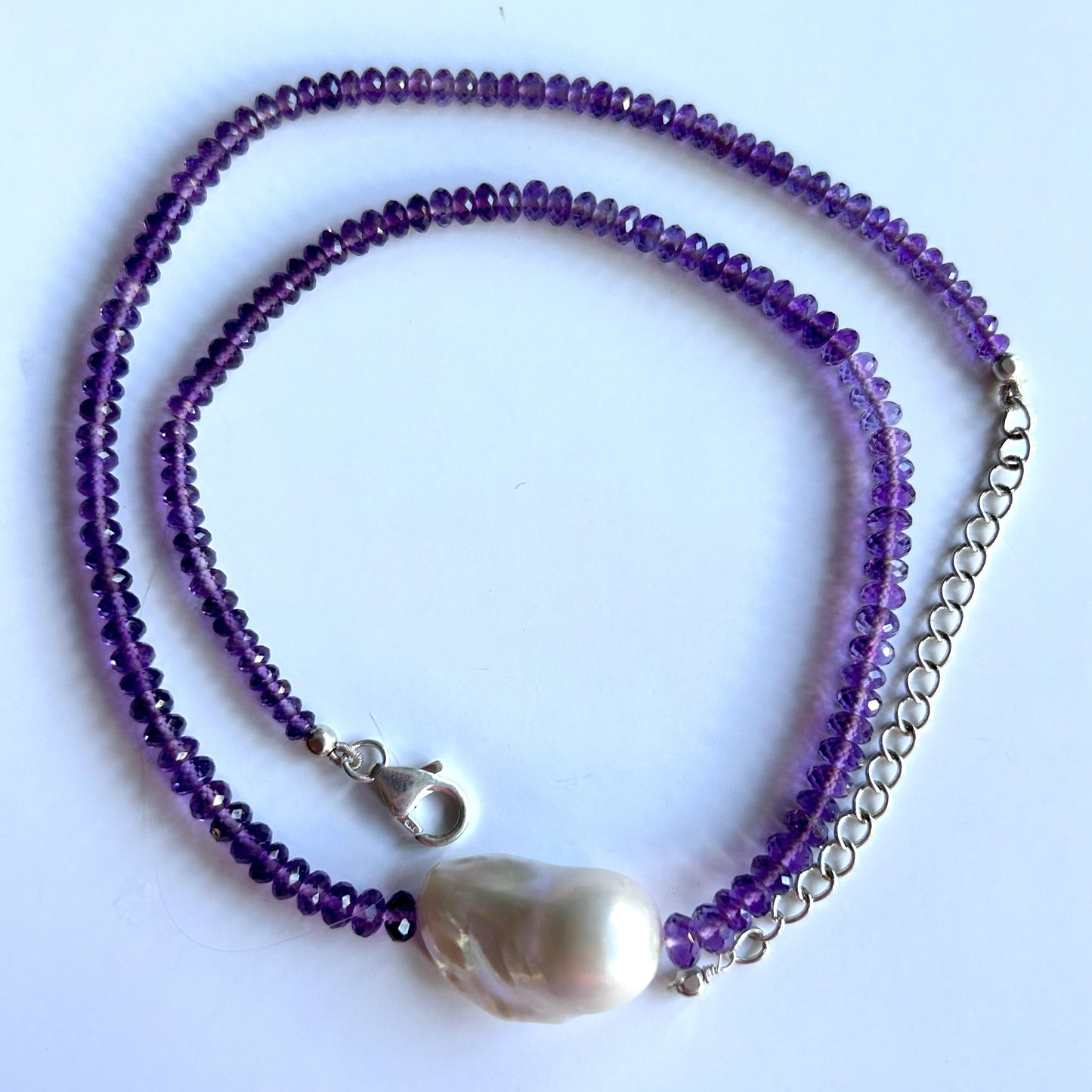 Ädelsten Baroque Pearl Amethyst