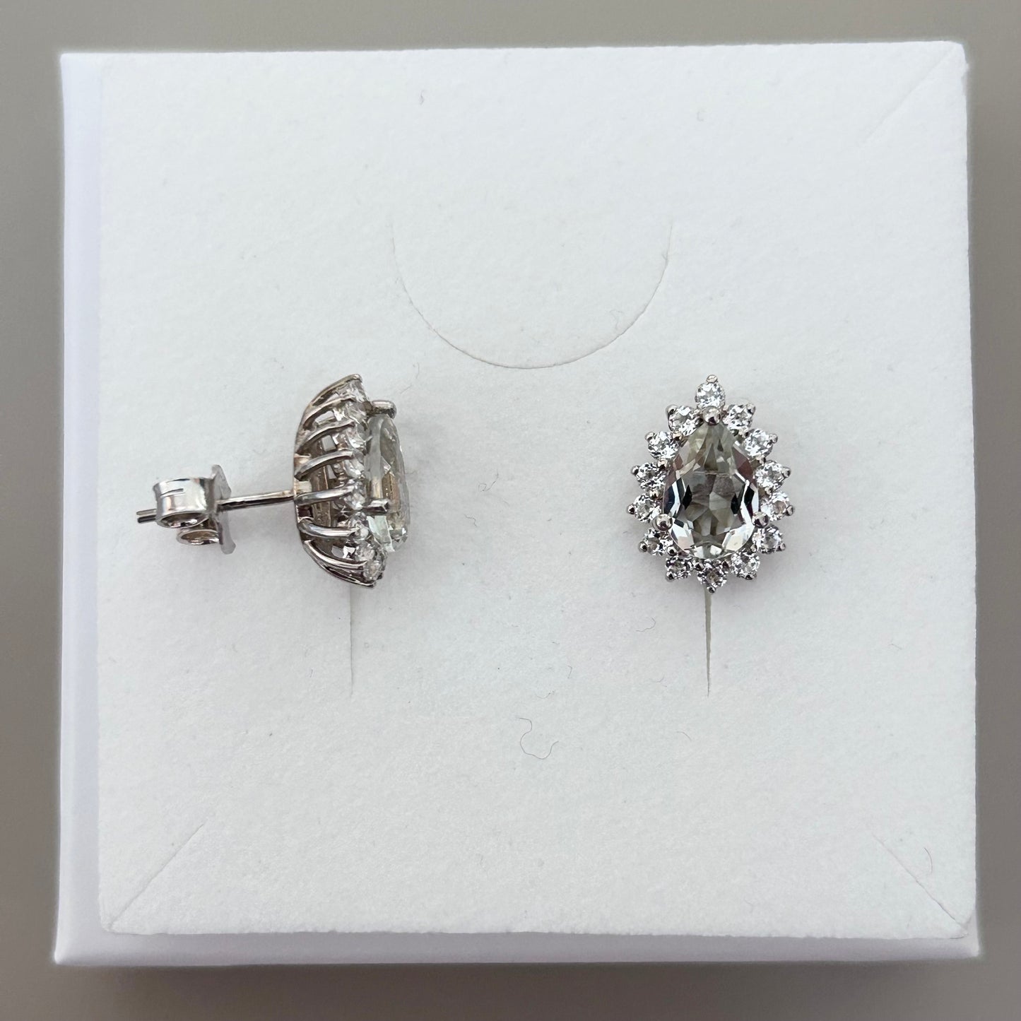 Ädelsten Green Amethyst and White Topaz