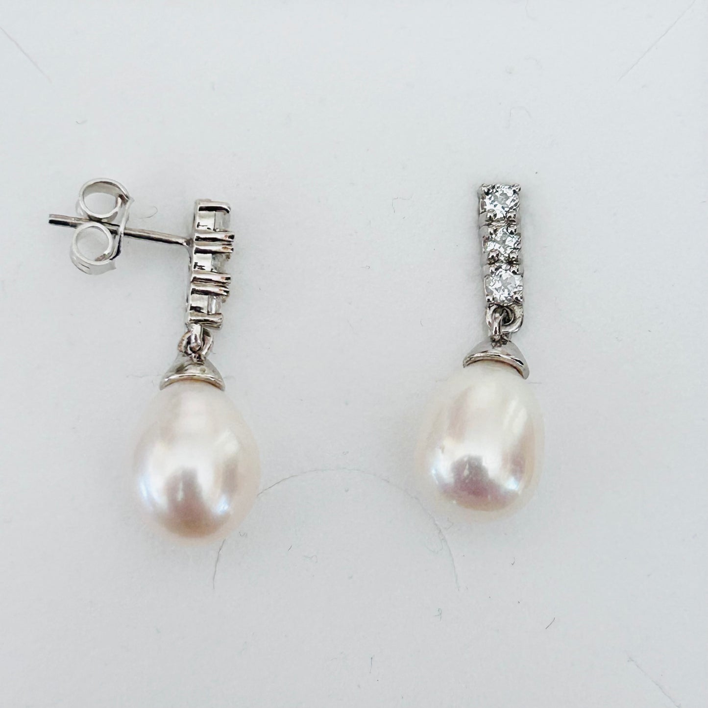 Ädelsten White Topaz and Pearl