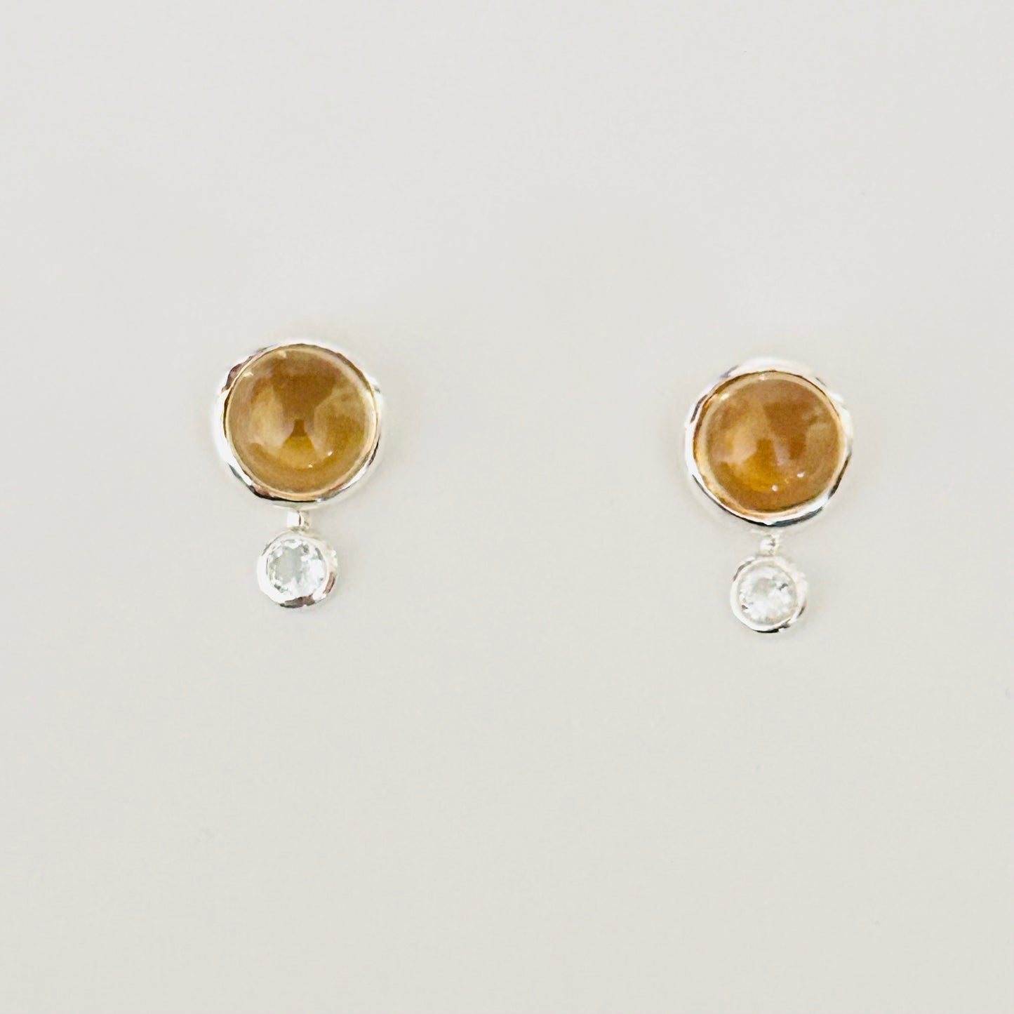 Ädelsten Citrine White Topaz