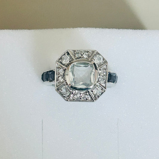 Ädelsten White Aquamarine Topaz Iolite