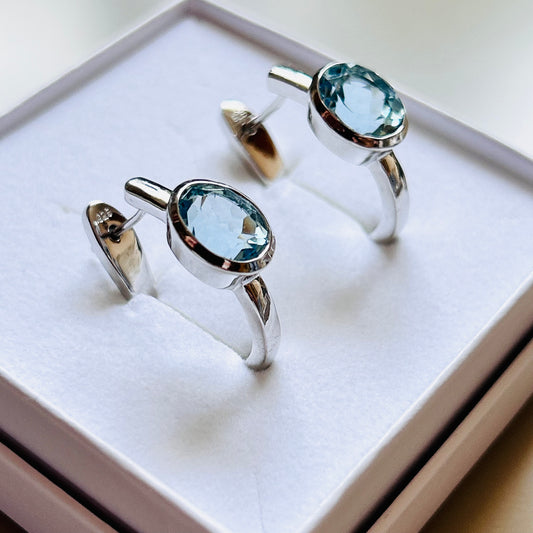 Ädelsten Blue Topaz