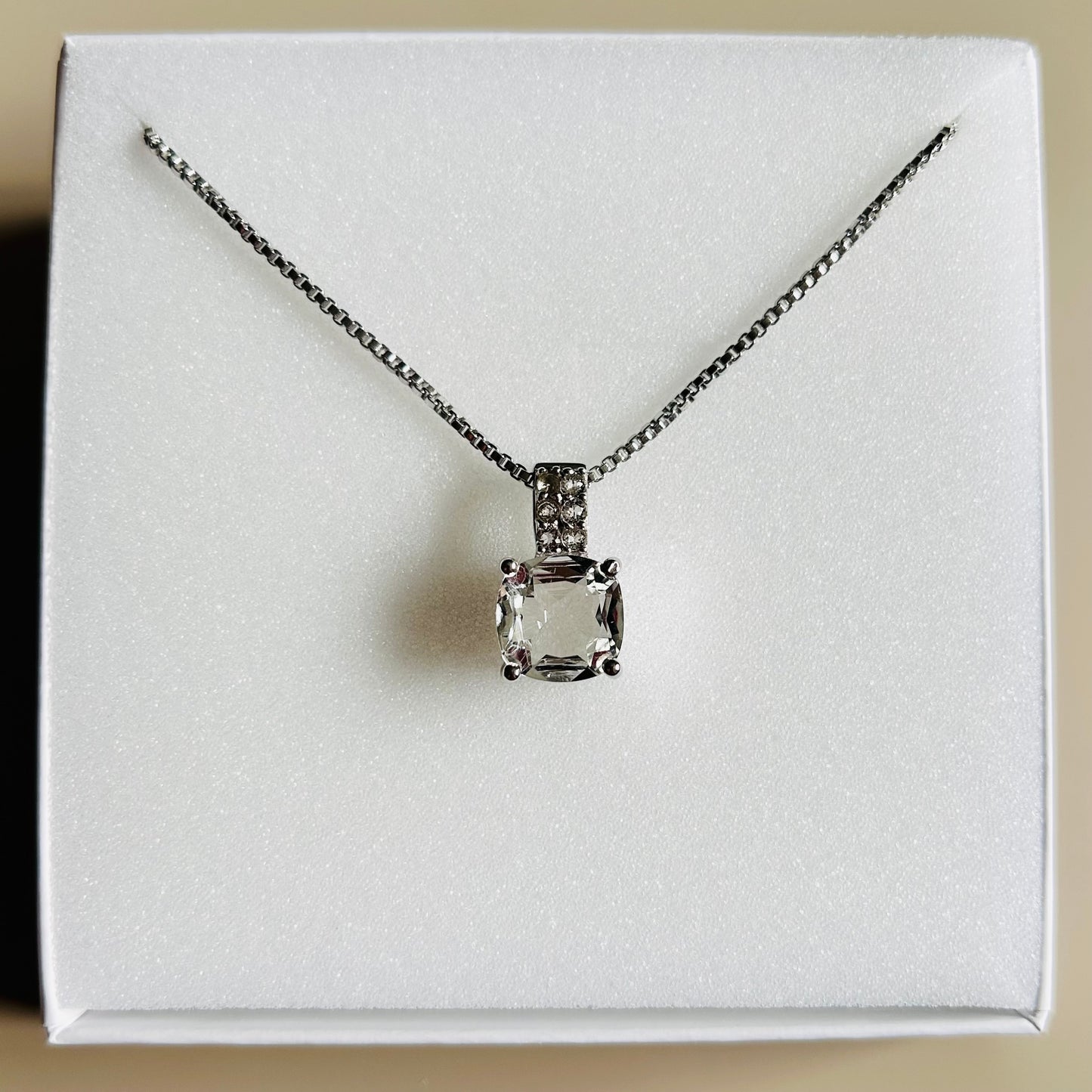 Ädelsten White Aquamarine White Topaz