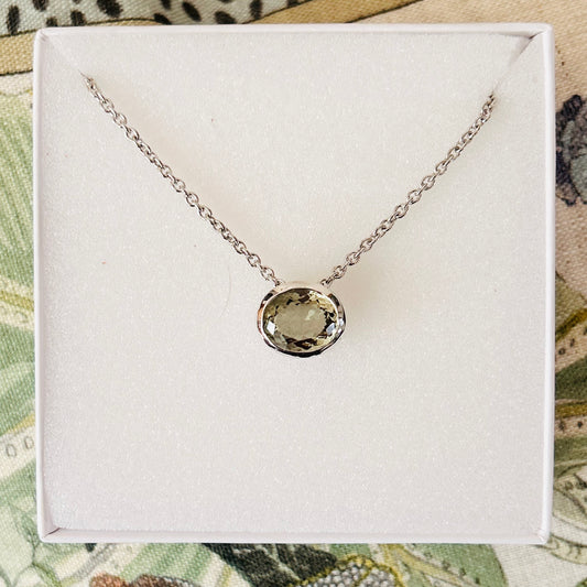 Ädelsten Green Amethyst